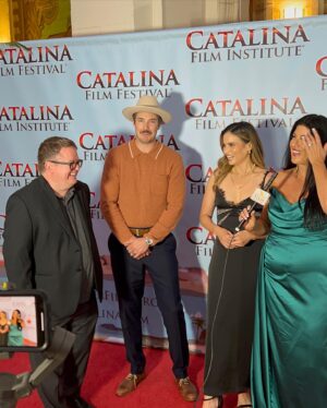 Katrina Law Instagram - Thank you @catalinafilm for having @mayflyshortfilm be a part of your film festival. 
Huge congratulations to @warrenkole for his BEST ACTOR NOMINATION. 
And a personal thank you to @hutchinsphoto for helping a girl out on the carpet. So happy to see you again🥰

Styled by @highheelprncess 
👗 by @mossman 
👠 by @kennethcole 
💍 by @_jennybird 
💇🏻‍♀️&💄by @makeup_by_karishma 

MAYFLY has no affiliations with any @sagaftra struck companies and is sanctioned by the union for continued promotion. 

DIRECTED by @KeithAndreen
WRITTEN by @KeithAndreen @KatrinaLaw
PRODUCED by @KeithAndreen @KatrinaLaw 
@8mmGirl @JSTCB 
ASSOCIATE PRODUCER @DavidMichaelMaurer 
STARRING @WarrenKole @KatrinaLaw
#GRACEJENKINS @ChanteBowser 
@LucyBlee @DaveScales @Jaucoin17
ORIGINAL SCORE by @SeanBeavan @8mmGirl 
DIRECTOR OF PHOTOGRAPHY @Dillon_Schneider 
EDITED by @DavidMichaelMaurer
PRODUCTION DESIGN by @Sara.Kugelmass
SET DECORATION / PROPS by @cornepeli 
COSTUME DESIGN by @LexyRawr
KEY HAIR AND MAKEUP @MelissaKWagner
SFX MAKEUP @TriciaHeal 
PRODUCTION SOUND @JeffHaddad @GCCSound 
STEADY CAM/ CAMERA OPERATOR @Troosteadi
GAFFER @Super8aml
1ST ASSISTANT CAMERA @JHall.Films
2ND AC @The_Air_Hunter
CRAFT SERVICES by @1Liner
COLOR AND POST by @PictureShop
CASTING DIRECTOR #MICHELLEWITTCASTING 
POST AUDIO  #AGEPOST 

OFFICIAL TRAILER EDITOR @bringtherock

#shortfilm #shortfilms #filmfestival #filmfestivals #shortfilmfestival #thriller #suspense #filmlovers #SupportIndieFIlm #IndieFilm #FilmTwitter