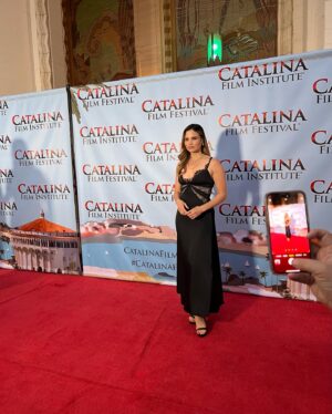 Katrina Law Instagram - Thank you @catalinafilm for having @mayflyshortfilm be a part of your film festival. 
Huge congratulations to @warrenkole for his BEST ACTOR NOMINATION. 
And a personal thank you to @hutchinsphoto for helping a girl out on the carpet. So happy to see you again🥰

Styled by @highheelprncess 
👗 by @mossman 
👠 by @kennethcole 
💍 by @_jennybird 
💇🏻‍♀️&💄by @makeup_by_karishma 

MAYFLY has no affiliations with any @sagaftra struck companies and is sanctioned by the union for continued promotion. 

DIRECTED by @KeithAndreen
WRITTEN by @KeithAndreen @KatrinaLaw
PRODUCED by @KeithAndreen @KatrinaLaw 
@8mmGirl @JSTCB 
ASSOCIATE PRODUCER @DavidMichaelMaurer 
STARRING @WarrenKole @KatrinaLaw
#GRACEJENKINS @ChanteBowser 
@LucyBlee @DaveScales @Jaucoin17
ORIGINAL SCORE by @SeanBeavan @8mmGirl 
DIRECTOR OF PHOTOGRAPHY @Dillon_Schneider 
EDITED by @DavidMichaelMaurer
PRODUCTION DESIGN by @Sara.Kugelmass
SET DECORATION / PROPS by @cornepeli 
COSTUME DESIGN by @LexyRawr
KEY HAIR AND MAKEUP @MelissaKWagner
SFX MAKEUP @TriciaHeal 
PRODUCTION SOUND @JeffHaddad @GCCSound 
STEADY CAM/ CAMERA OPERATOR @Troosteadi
GAFFER @Super8aml
1ST ASSISTANT CAMERA @JHall.Films
2ND AC @The_Air_Hunter
CRAFT SERVICES by @1Liner
COLOR AND POST by @PictureShop
CASTING DIRECTOR #MICHELLEWITTCASTING 
POST AUDIO  #AGEPOST 

OFFICIAL TRAILER EDITOR @bringtherock

#shortfilm #shortfilms #filmfestival #filmfestivals #shortfilmfestival #thriller #suspense #filmlovers #SupportIndieFIlm #IndieFilm #FilmTwitter
