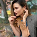 Katrina Law Instagram - Autumn in Philly Styled by @highheelprncess Dress by @lelarose Jacket by @aninebingofficial Boots by @paristexas Jewelry by @8otherreasons Photography by @keithandreen
