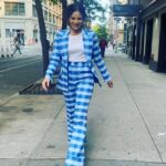 Katrina Law Instagram - Springtime Picnic 🥰 NYC Styled by @highheelprncess Totally Rad Suit by @smythebrand Jewelry by @_jennybird Heels by @sarahflint_nyc