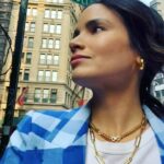 Katrina Law Instagram - Springtime Picnic 🥰 NYC Styled by @highheelprncess Totally Rad Suit by @smythebrand Jewelry by @_jennybird Heels by @sarahflint_nyc