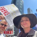 Katrina Law Instagram - A little East Coast support for @wgawest @wgaeast @sagaftra #wgastrong #wgastrike #nyc WE NEED OUR WRITERS BACK ASAP, PLEASE!!!