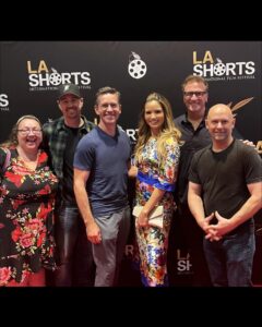 Katrina Law Instagram - Huge thank you to @lashortsfest and to everyone who came out to support our Independent Short Film @mayflyshortfilm . @mayflyshortfilm and @lashortsfest have no affiliations with any struck AMPTP companies, is allowed by SAG to continue to work under the SPA guidelines.