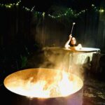 Katrina Law Instagram - Happy New Year! Might be in the middle of the woods next to the ocean while a bomb cyclone is about to hit…but the marshmallows are delish😋 Trying to look cute while holding a marshmallow is a low and apparently unattainable goal. #california #bigsur