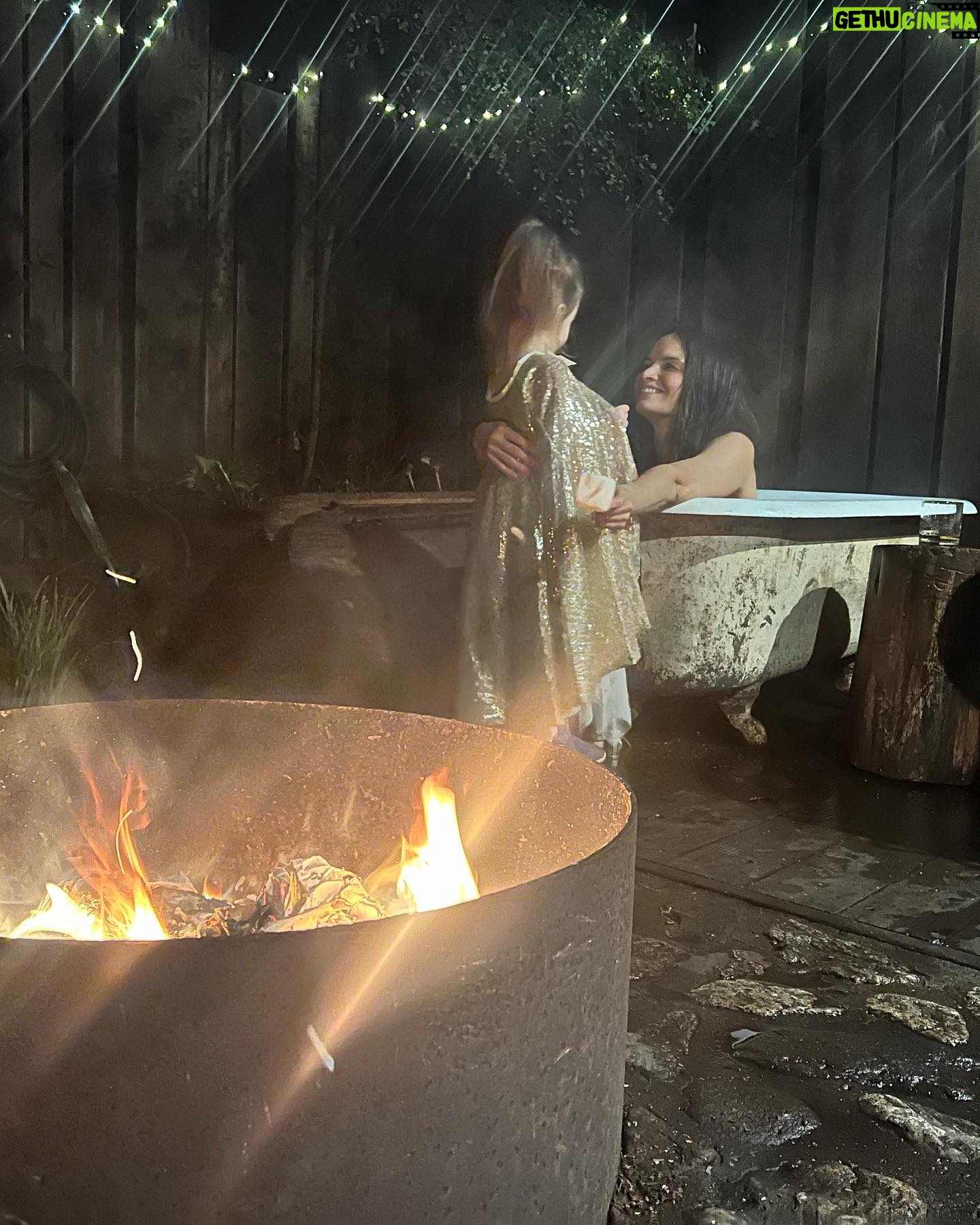 Katrina Law Instagram - Happy New Year! Might be in the middle of the woods next to the ocean while a bomb cyclone is about to hit…but the marshmallows are delishđŸ˜‹ Trying to look cute while holding a marshmallow is a low and apparently unattainable goal. #california #bigsur