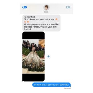 Katy Perry Instagram - couldn’t make it to the MET, had to work