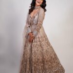 Kavya Thapar Instagram - Felt like an Indian princess in the Victorian era ✨#ethereal Stylist- @saranya_raov Outfit - @_anjali_jha_____ Jewellery - @treasureboxoriginals Mua - @iramakeupstudios Hairstylist - @jayaram_dasarla Shot by - @tdf.studioz @tdf.thedreamfilmer