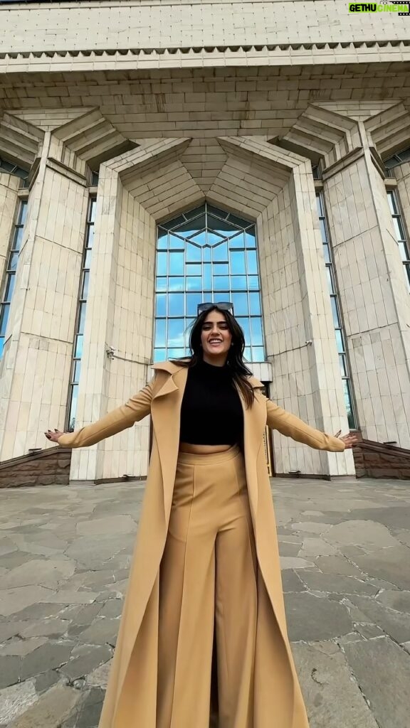 Kavya Thapar Instagram - Join the amazing travel community @desh.videsh.in to fulfill your travel dreams! We’re off to kazakhastan Almaty! to explore it’s beautiful landscapes ✨ Shoot a DM to @desh.videsh.in or comment for more details. Wearing : @worldofasra ✨ HMU by yours truly 🙋‍♀️ . . . . . #travel #community #solotravel #deshvidesh #mountain #life #travelgram