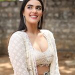 Kavya Thapar Instagram - 🤍 Styled by @stylebyannapurna Style Team @i.deekshasetti Hair @jayaram_dasarla Makeup @iramakeupstudios Wearing @surabhi.gandhi Jewellery @alluringaccessories.a2 Shot by @ganeshpeddireddy
