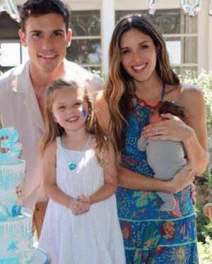Kayla Ewell Instagram - Miss P turns 3🤍 

We don’t have a ton of pictures, we were off of our phones & enjoying the time together. But Jones said it was the best party he’s ever been to. 🎉