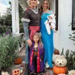 Kayla Ewell Instagram – Trick or Treat 🎃

We couldn’t say no to Poppy’s Halloween Dream of our entire family dressing up “Frozen Style”. So Happy Halloween from Anna, Elsa, Christof & Olaf. ⛄️