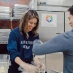 Kayla Ewell Instagram - Sometimes just doing something is the first step. Today I volunteered with @thisisabouthumanity preparing meals with the relief kitchen opened in partnership with @fundaciontijuanasinhambre & @icfdn They are providing 3,000 meals each day to children & families at the border. To learn more & donate please follow @thisisabouthumanity @immdef_lawcenter @yeswecanwf #ThisisAboutHumanity #RestoreAsylum