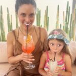 Kayla Ewell Instagram – The end of Summer & the beginning of my Birthday. ☀️ 

Sometimes you pack up the fam & take a last minute trip to Palm Springs right before school & a giant storm start. 

Family time is my favorite time. The 
kids loved every minute, including the car ride home. (We timed it perfectly & they slept the whole way home, little do they know that was the best present they could give.) 

•Dress & shoes are @zara 
•Jones’ trunks & oufit @zarakids 
•Onesie is our favorite @kytebaby 
•Bikini is @allsaints from a few years back & it’s still one of my favorites