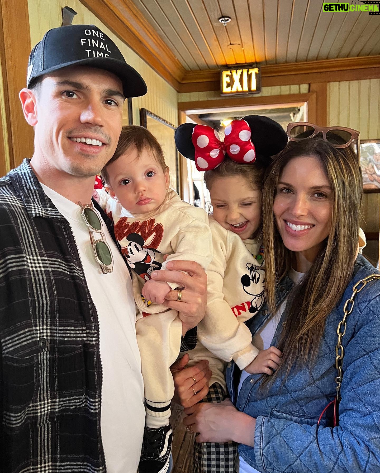 Kayla Ewell Instagram - Jones’ First Trip to Disneyland!! We made it on the Jungle Cruise for his first ride, which felt very fitting. Indiana Jones would have been perfect but apparently they don’t let 9 month old babies on.