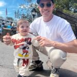 Kayla Ewell Instagram - Jones’ First Trip to Disneyland!! We made it on the Jungle Cruise for his first ride, which felt very fitting. Indiana Jones would have been perfect but apparently they don’t let 9 month old babies on.