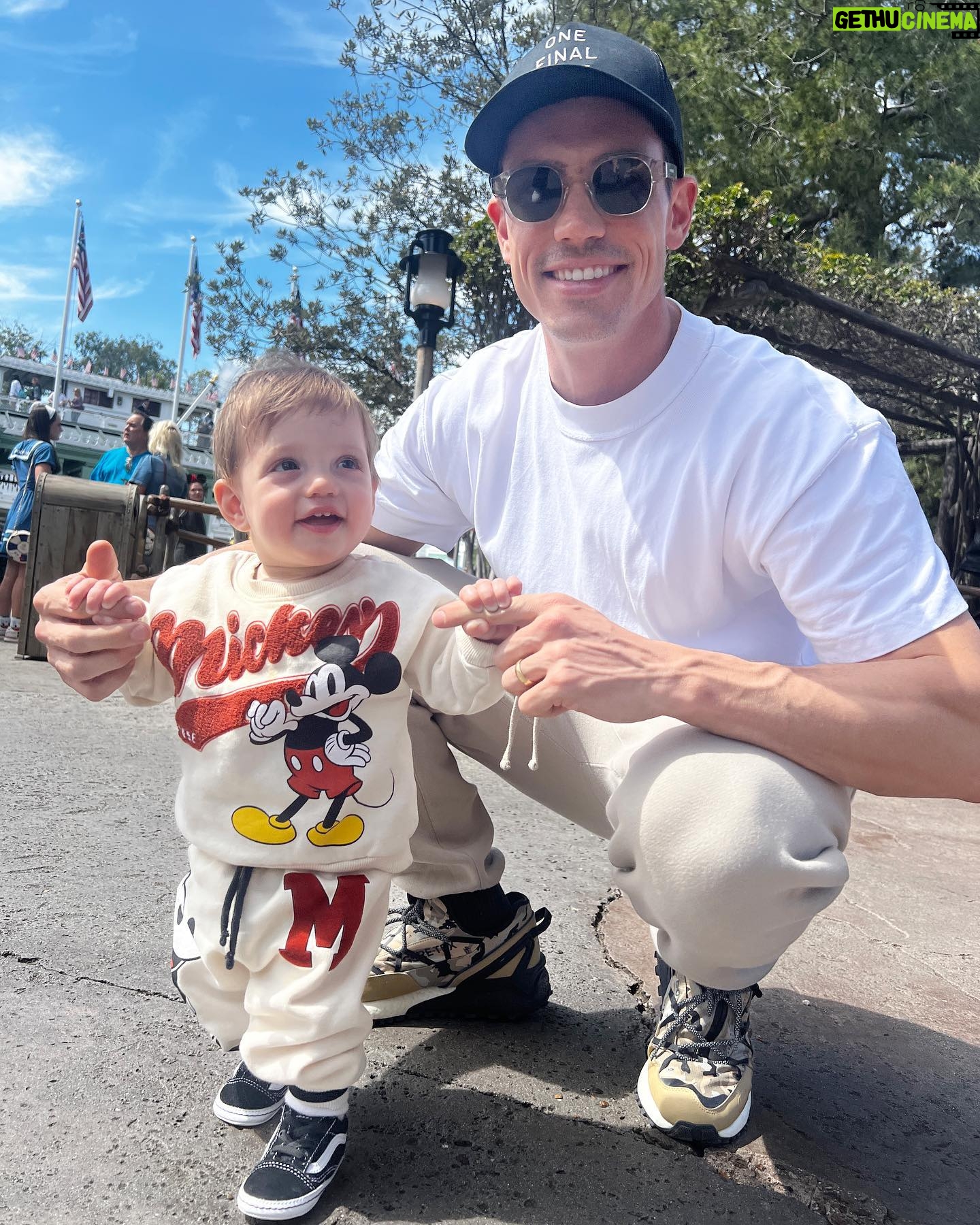 Kayla Ewell Instagram - Jones’ First Trip to Disneyland!! We made it on the Jungle Cruise for his first ride, which felt very fitting. Indiana Jones would have been perfect but apparently they don’t let 9 month old babies on.