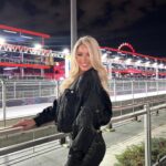Kaylyn Slevin Instagram - Living life in the fast lane @f1 😉