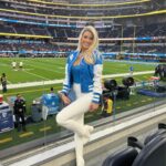 Kaylyn Slevin Instagram - BOLT UP, BABY!💙⚡️ #chargers #boltup⚡️