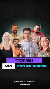 Kaysar Dadour Instagram - Eles e eu! Socorro Bia me ajuda #humor #chifre #biasilas #yuribonotto #ricardobraga #kaysardadour #carmodallavechia