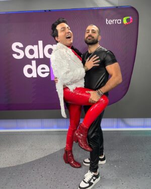 Kaysar Dadour Instagram - Inscrição feita : nova dupla pro #BBB25 que tal? 🤣🤣 
.
.
.
#dicampagnolli #terraentretê #kaysar #kaysardadour #melhordianomundo #bbb #