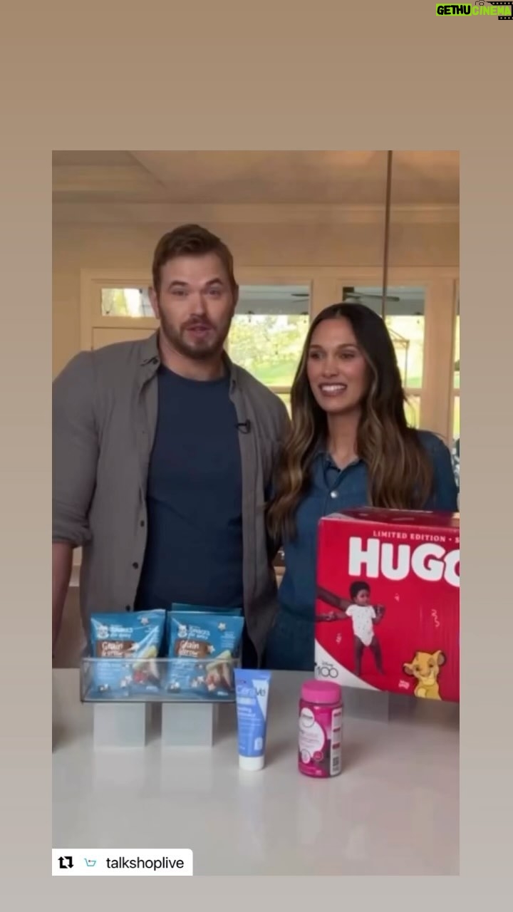 Kellan Lutz - 2K Likes - Rapid questions with @talkshoplive for our BABY DAYS for @walmart with my beautiful bride @brittanylynnlutz
So much fun!