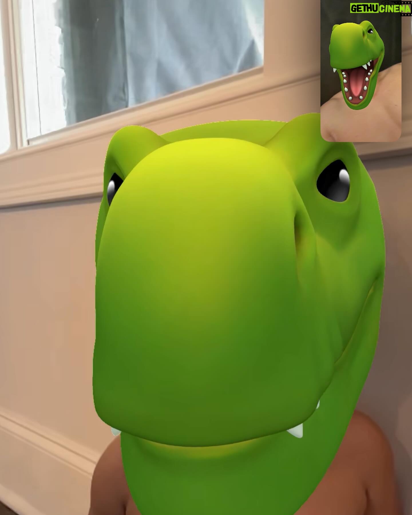 Kellan Lutz Instagram - Playing Kasen’s favorite game Dino Land while I’m away in Germany. It’s our Favorite thing to do via FaceTime. The best. Miss them!🦖🦖🦖 Thanks for holding down the fort @brittanylynnlutz 🙌 our hero♥️