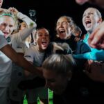 Kelley O'Hara Instagram - havin’ fun with itttt 🦇😝 on to the next one #playoffbatties