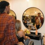 Kelli Berglund Instagram - Salon day with @the_rootist! Prepped with the clarifying rinse, washed with the concentrated shampoo conditioner, and topped it off with BioBrew serum (my fav 🩷). Love that these products equally target roots, scalp and hair care. Gotta keep this blonde healthy!