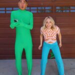 Kelli Erdmann Instagram - It was him this whole time?! #greenmanfacereveal @zachking #facereveal #happykelli #zachking #vfx
