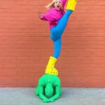 Kelli Erdmann Instagram - Had to try it in the boots ☺️ #happykelli #dance #ajr #mschf #crocs #behindthescenes #bts