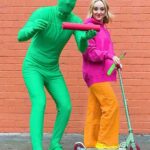 Kelli Erdmann Instagram - That worked better than I expected😱 🛴 💨 #vfx #greenman #happykelli #proprocker