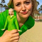 Kelli Erdmann Instagram - I am your mother 😝 #loop #vfx #happykelli #santamonica #iamyourmotheryouaremychild