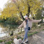 Kelly Brook Instagram - Autumn Walks 🍂🎃👻🦇