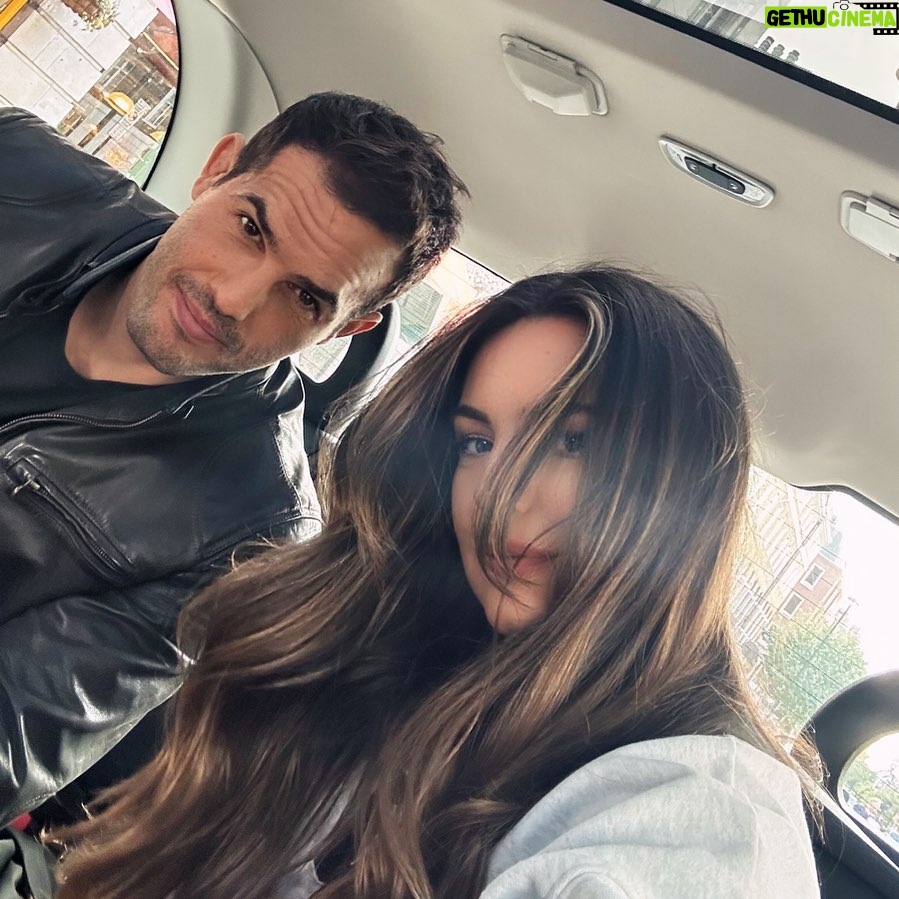 Kelly Brook Instagram - That was Cute 😍 We got a Couples Haircut! Thanks @charley.mcewen @fourlondon 💇🏻♀️💇🏻