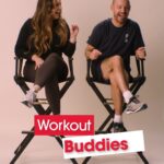 Kelly Brook Instagram - If you can’t work out with your bestie, are you actually even friends? Love how @iamkb & @jkjasonking are each others ride or die - from inspo playlists to snacks, here’s how these two keep each other motivated when it comes to keeping fit with @onepeloton