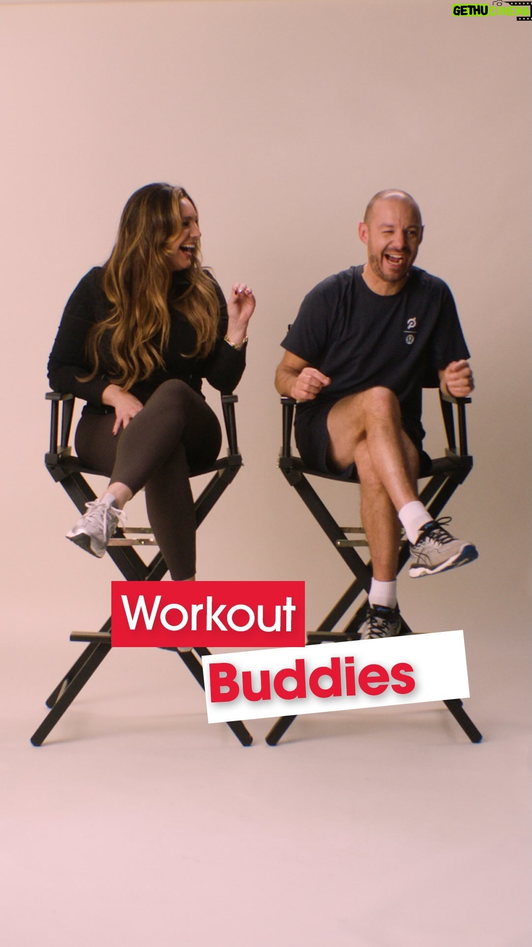 Kelly Brook Instagram - If you can’t work out with your bestie, are you actually even friends? Love how @iamkb & @jkjasonking are each others ride or die - from inspo playlists to snacks, here’s how these two keep each other motivated when it comes to keeping fit with @onepeloton