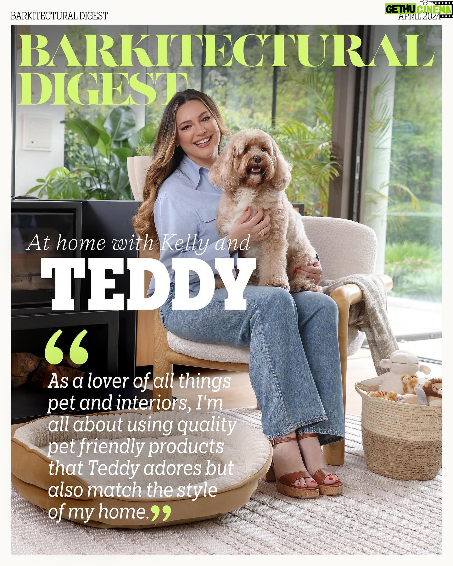 Kelly Brook Instagram - Introducing #BarkitecturalDigest, a digital content series to inspire pet owners wanting to give their pets a life of luxury for less. Here we spoke with dog mum and interiors fan @iamkb about all things pet and the home. She’s never far from her beloved cavapoo, Teddy, so it’s no surprise that elements of her home are designed not only to match her style, but with him in mind. At Homesense, you don’t have to compromise when it comes to your pets – or your interior style. With quality pet products and homeware at incredible value all year round, and fresh deliveries arriving throughout the week, you never know what you might find. Follow along for tips and inspiration. Welcome to a world where every pawprint adds a touch of charm to your home 🤍 #PetsOfHomesense #BarkitecturalDigest #AD