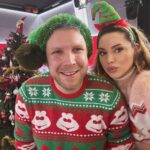 Kelly Brook Instagram - Look at us Now!!! 5 Years and still going strong 💪 ❤️ How lucky am I?! I would tag you but I just realised I don’t follow you!! You never know 2024 could be your lucky year 🎅🏼😂❤️ @thisisheart #MatttheProducer