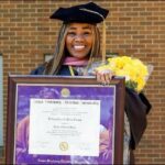 Kelly Price Instagram - Day 14 of 30 Days of Sigma 💙💛🐩: @mskellyprice received a honorary doctorate degree from Texas Seminary Christian University. #DrPrice #KellyPrice #singer #songwriter #songstress #sanger #singersongwriter #femalesinger #music #rnb #rnbmusic #actress #GreaterServiceGreaterProgress #SigmaGammaRho #GreaterWomenGreaterWorld #amplifygreater #sigmawoman #KellyPricefanpage #InthekeyofKelly