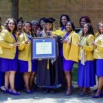 Kelly Price Instagram - Day 14 of 30 Days of Sigma 💙💛🐩: @mskellyprice received a honorary doctorate degree from Texas Seminary Christian University. #DrPrice #KellyPrice #singer #songwriter #songstress #sanger #singersongwriter #femalesinger #music #rnb #rnbmusic #actress #GreaterServiceGreaterProgress #SigmaGammaRho #GreaterWomenGreaterWorld #amplifygreater #sigmawoman #KellyPricefanpage #InthekeyofKelly