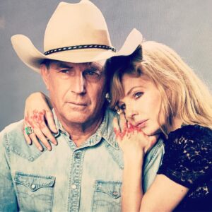 Kelly Reilly Instagram - There is only one thing she is tethered to and that’s her father. He is so brilliant in this role @kevincostnermodernwest .Tonight it begins @yellowstone on @paramountnetwork #yellowstone #paramountnetwork