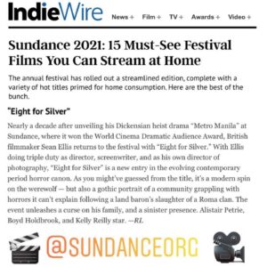 Kelly Reilly Instagram - @eightforsilver @seanellisphoto @sundanceorg 
Excited to be back at Sundance film festival this year . Albeit a virtual one . 
Made this little film in France with the amazing @seanellisphoto @boydholbrook @petriealistair 🐺