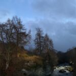Kelly Reilly Instagram - Traveling through Scotland , it’s beyond beautiful . Took this tonight in the little village of Braemar in the Cairngorms , it feels magical , nestled in the mountains and hills , the air is so fresh , the land so wild #thefifearms