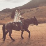 Kelly Reilly Instagram - Last year I was fortunate to watch some brilliant experts in horsemanship work with this wild mustang . It was incredible to witness the relationship between man and a wild animal , the listening and loving patience . And the trust! Yesterday I had the privilege to ride him .He was the highlight of my year . His name is Noble. @theranchatrockcreek