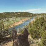 Kelly Reilly Instagram - riding out on the 6666 ranch today