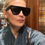 Kelly Rutherford Instagram - Getting Ready for Paris Fashion Week with @merit #Meritpartner