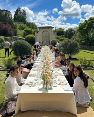 Kelly Rutherford Instagram - With the most beautiful @sarahharris in Lago D‘Orta for @mytheresa.com and @brunellocucinelli  BrunelloCucinellixMytheresa ☀️