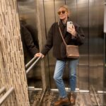 Kelly Rutherford Instagram – Cozy ☕️ looks 🤍