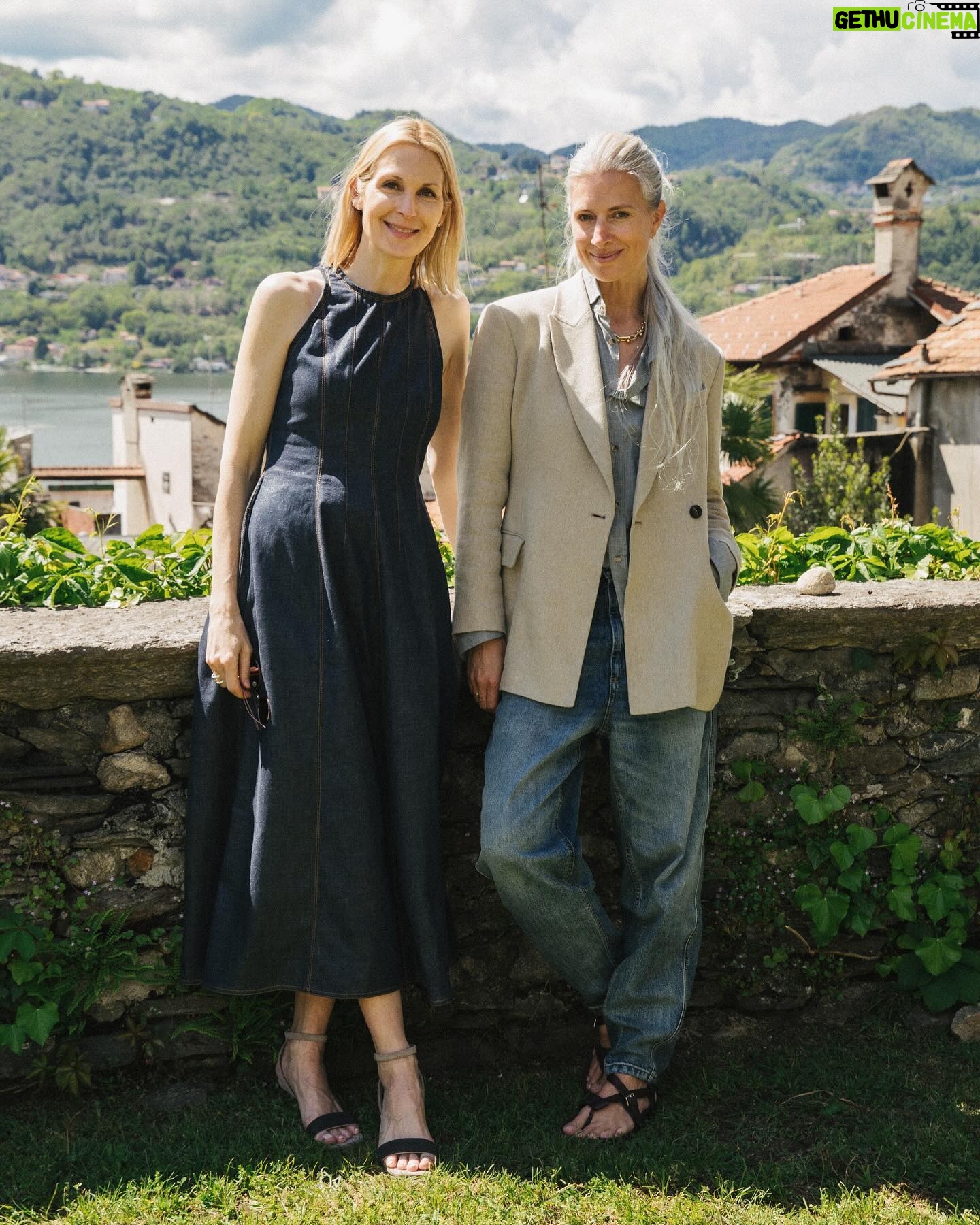 Kelly Rutherford - 74.5K Likes - With the most beautiful @sarahharris in Lago D‘Orta for @mytheresa.com and @brunellocucinelli BrunelloCucinellixMytheresa ☀️