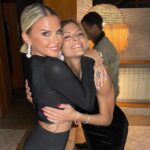 Kelly Vedovelli Instagram - Happy New Year with the best ❤️‍🔥 @apmgirls_europe @apmmonaco Publicité non rémunérée